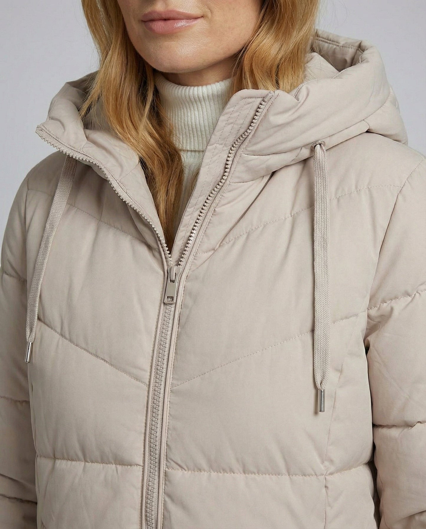 Damen Daunenjacke Mit Kapuze