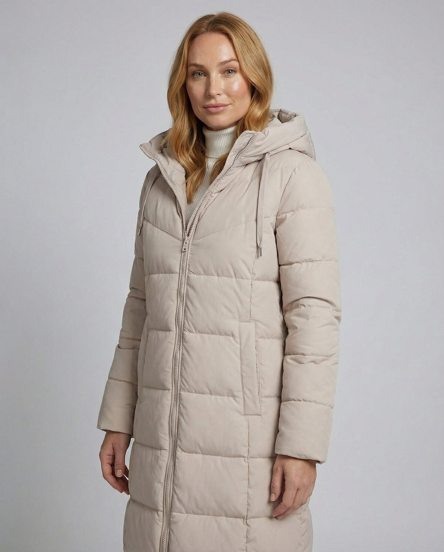 Damen Daunenjacke Mit Kapuze