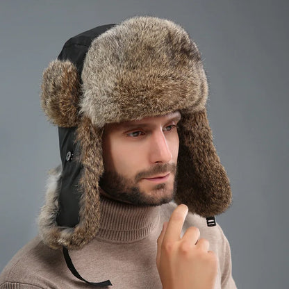 Herren Ohrenschützer mit Klappen