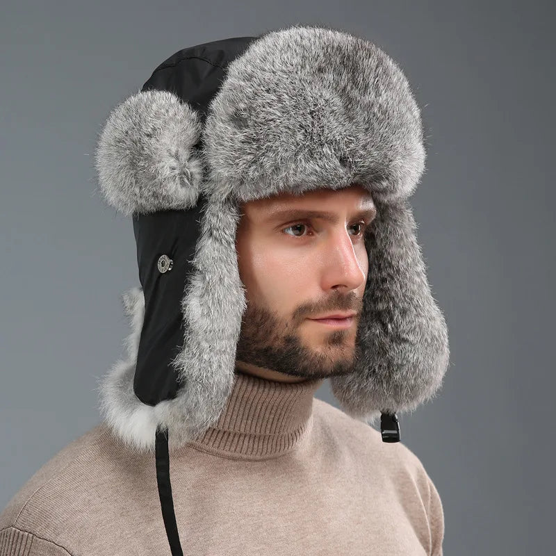 Herren Ohrenschützer mit Klappen