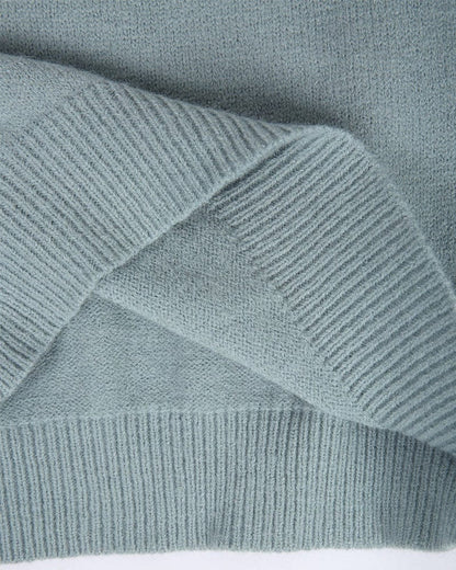 Damen Winterpullover Stylisch Wollig Beige