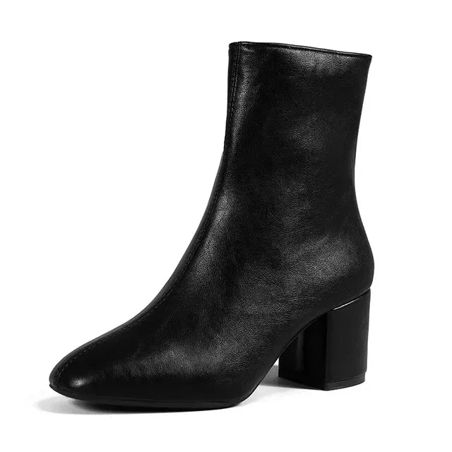 Damen Spitzstiefel Modisch