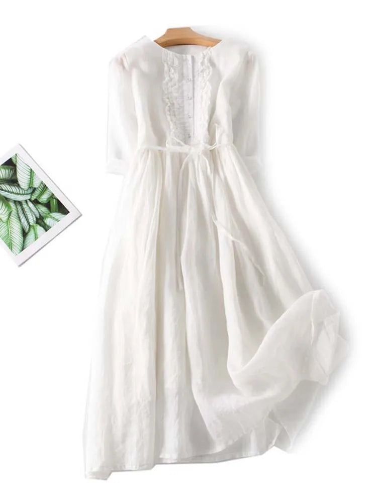 Eveloria Damen Kleid Elegant