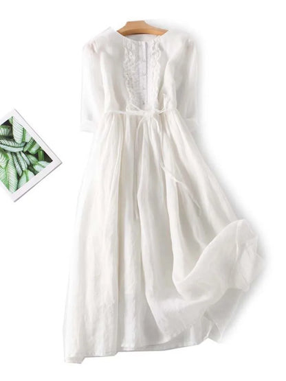 Eveloria Damen Kleid Elegant