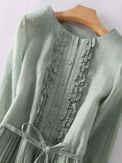Eveloria Damen Kleid Elegant