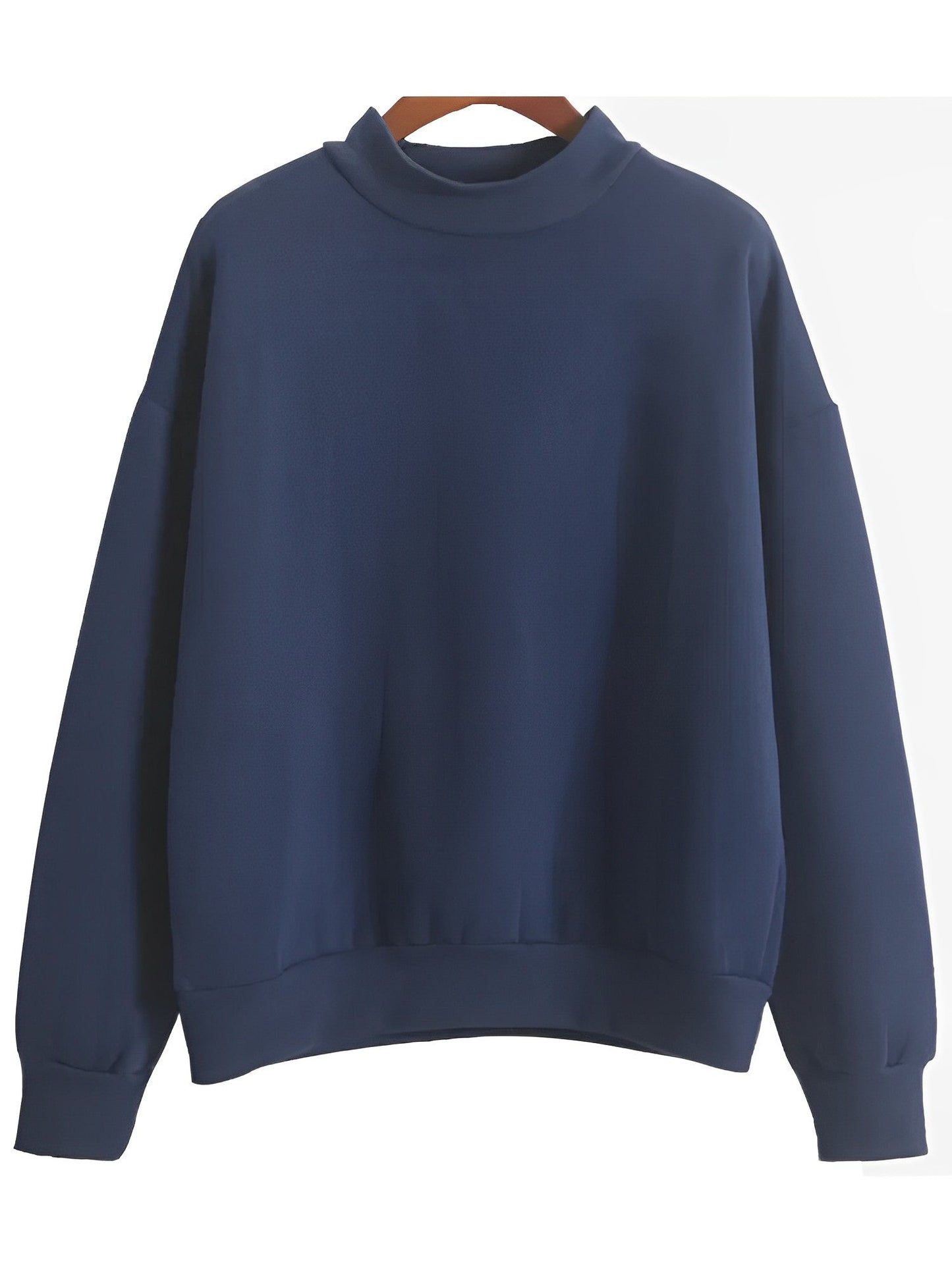 Eveloria Damen Basic-Pullover Bequem Locker