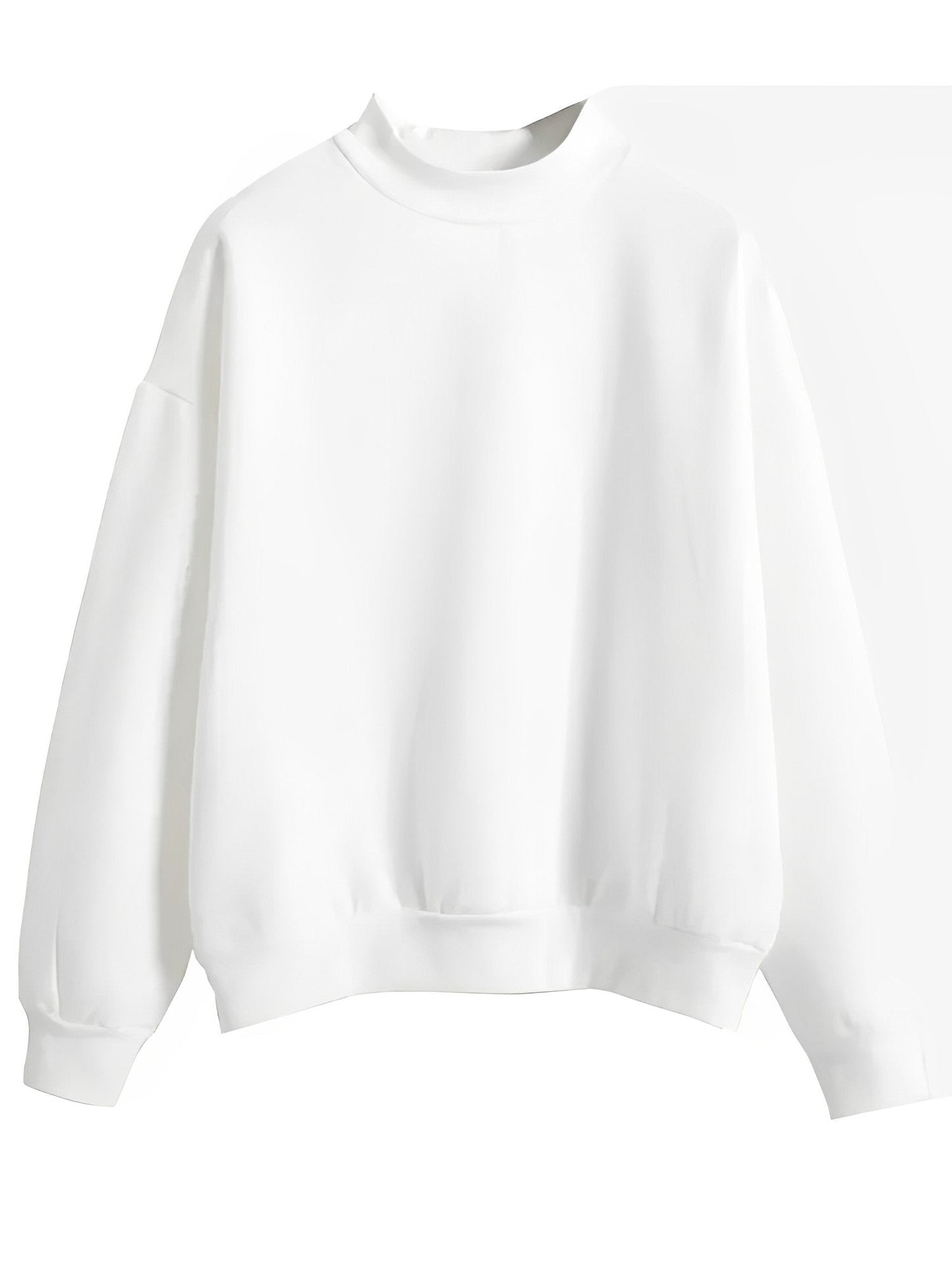 Eveloria Damen Basic-Pullover Bequem Locker