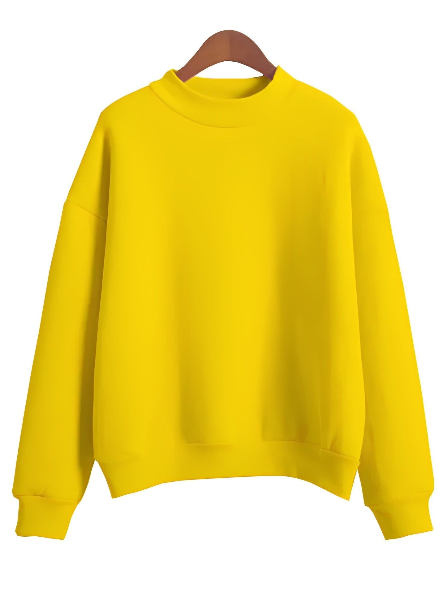 Eveloria Damen Basic-Pullover Bequem Locker