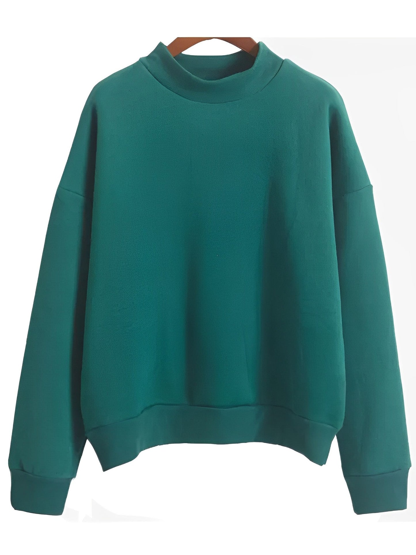 Eveloria Damen Basic-Pullover Bequem Locker