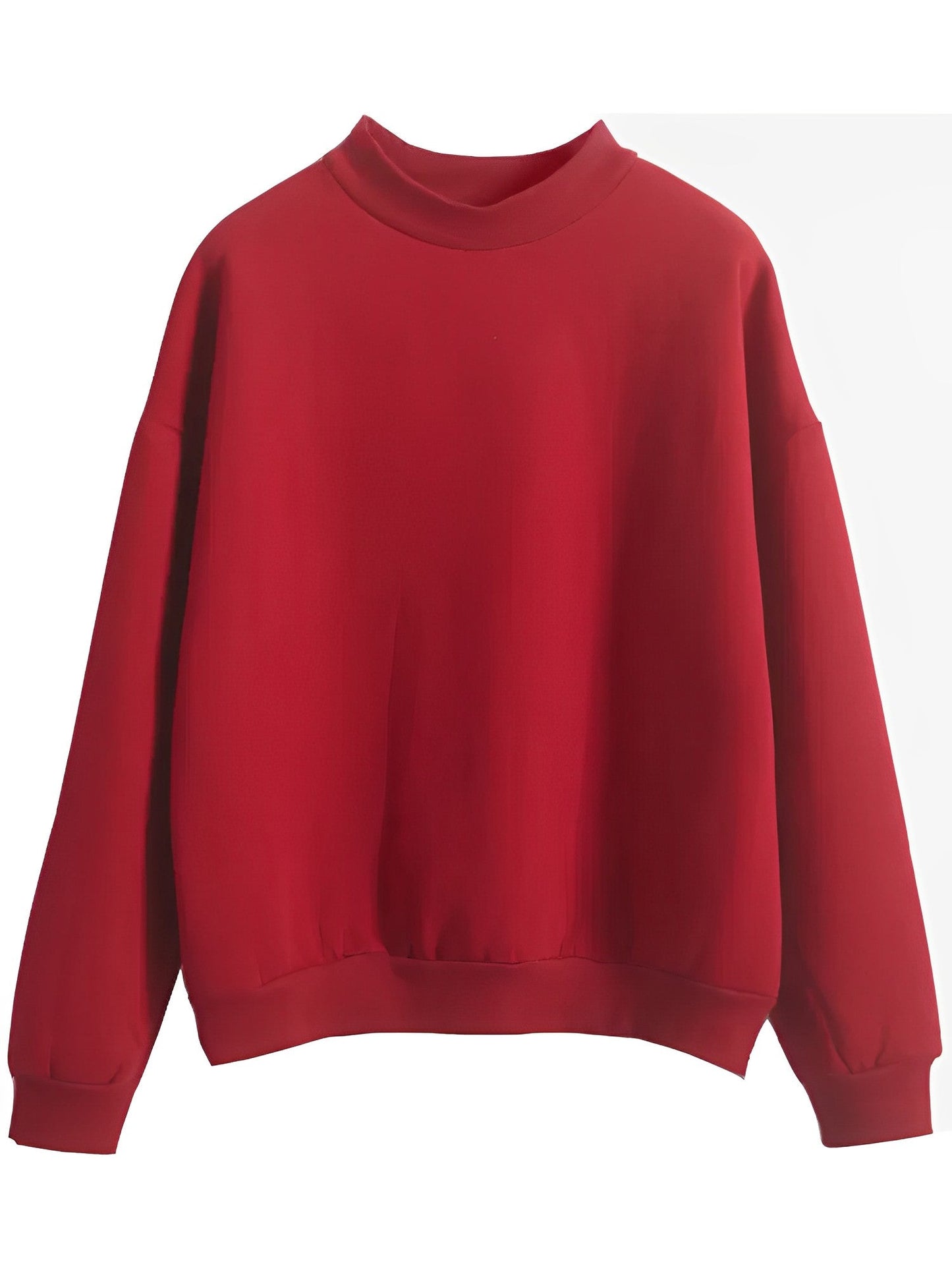Eveloria Damen Basic-Pullover Bequem Locker