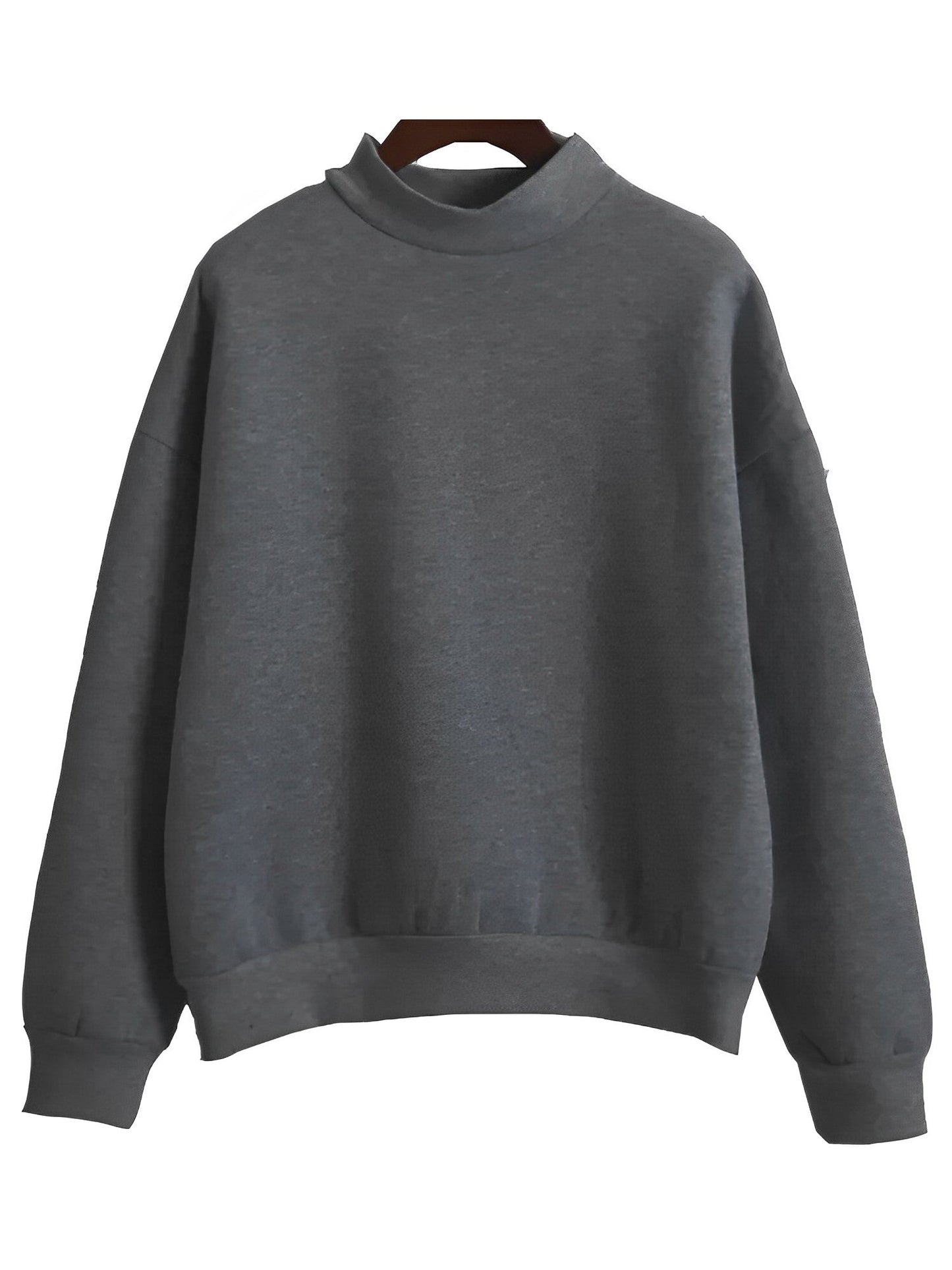 Eveloria Damen Basic-Pullover Bequem Locker