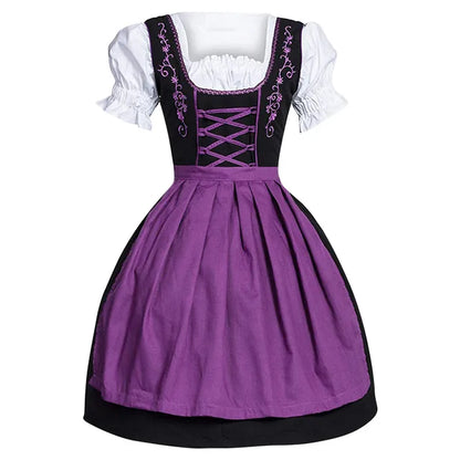 Bayerisches Trachtenkleid Damen Oktoberfest Dirndl