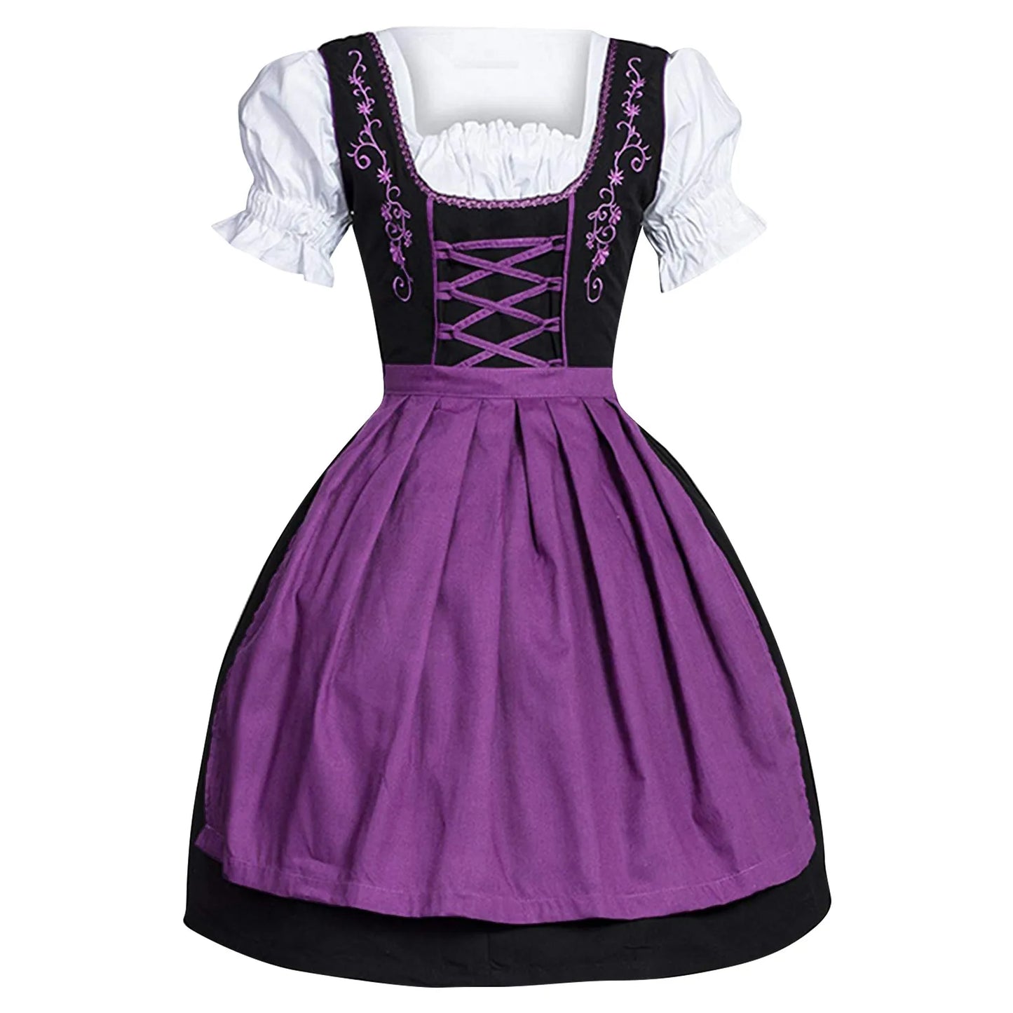 Bayerisches Trachtenkleid Damen Oktoberfest Dirndl