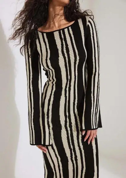 Eveloria Damen Maxikleid Blumenmuster Lang Frühling Herbst