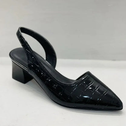 Eveloria Damen Slingback Pumps Spitze