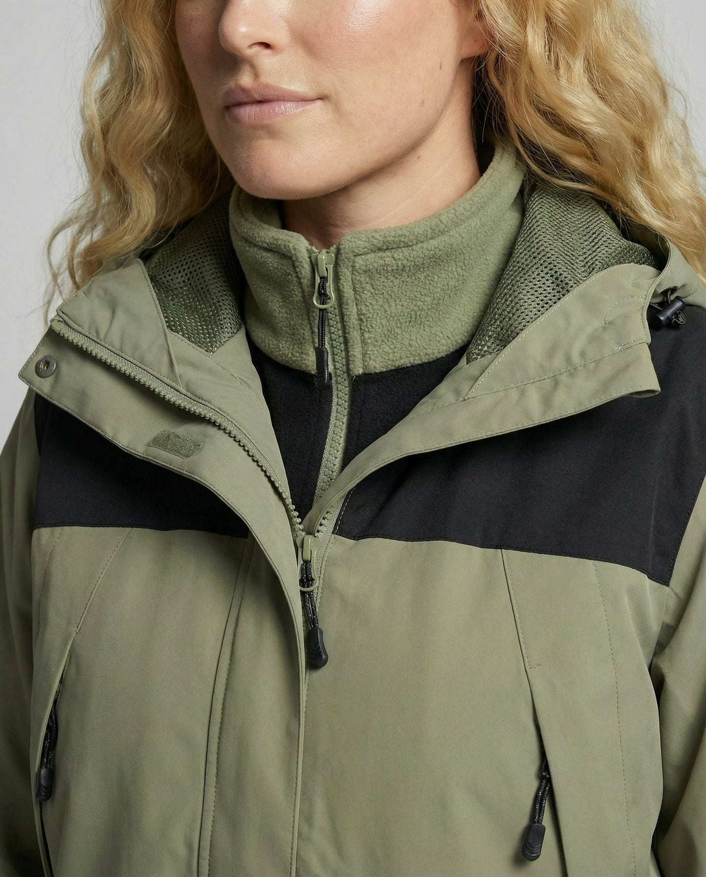 Damen Winterjacke Fleece Warm Eveloria
