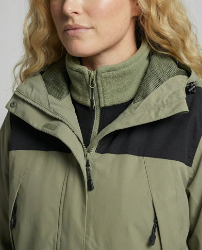 Damen Winterjacke Fleece Warm Eveloria