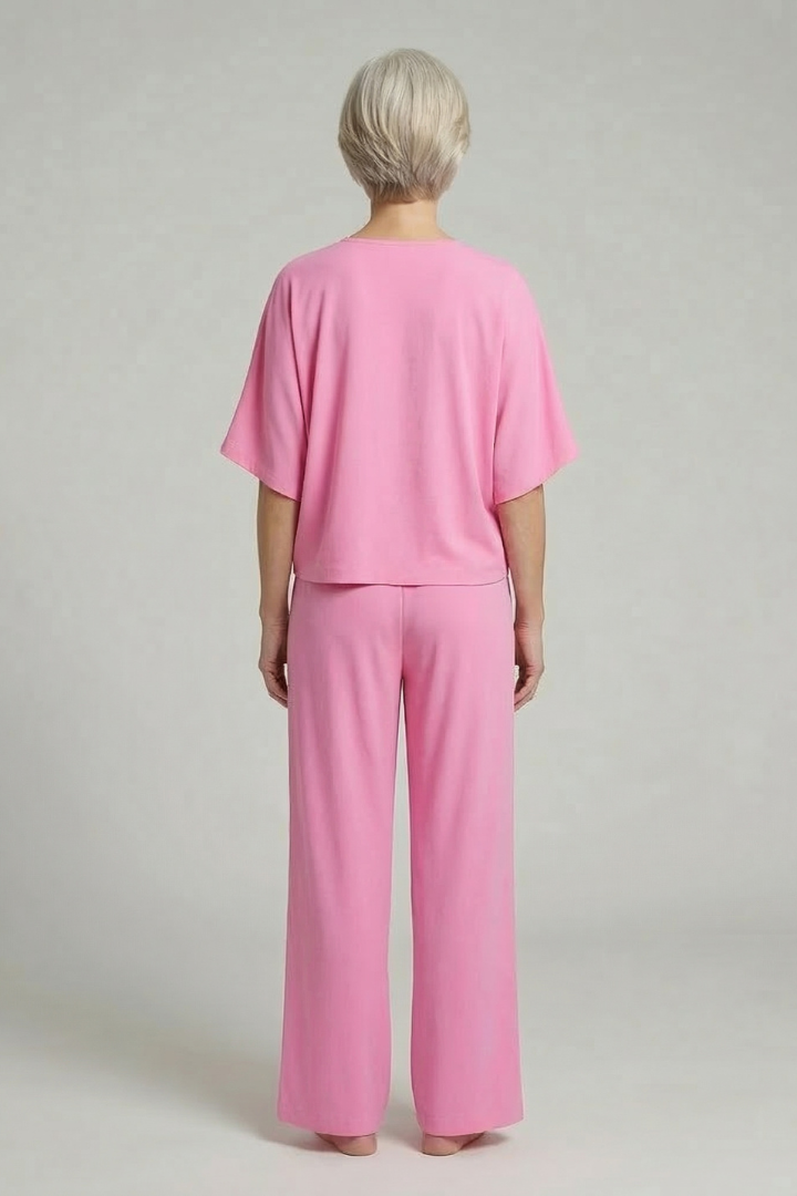 Damen Zweiteiliges Set Weite Hose