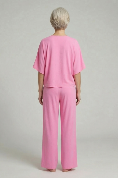 Damen Zweiteiliges Set Weite Hose