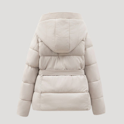 Damen Steppjacke mit Kapuze Gefüttert