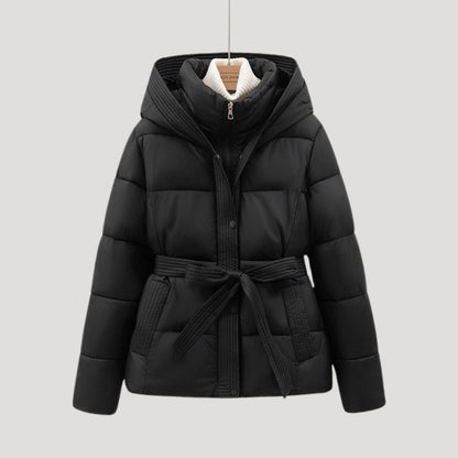 Damen Steppjacke mit Kapuze Gefüttert