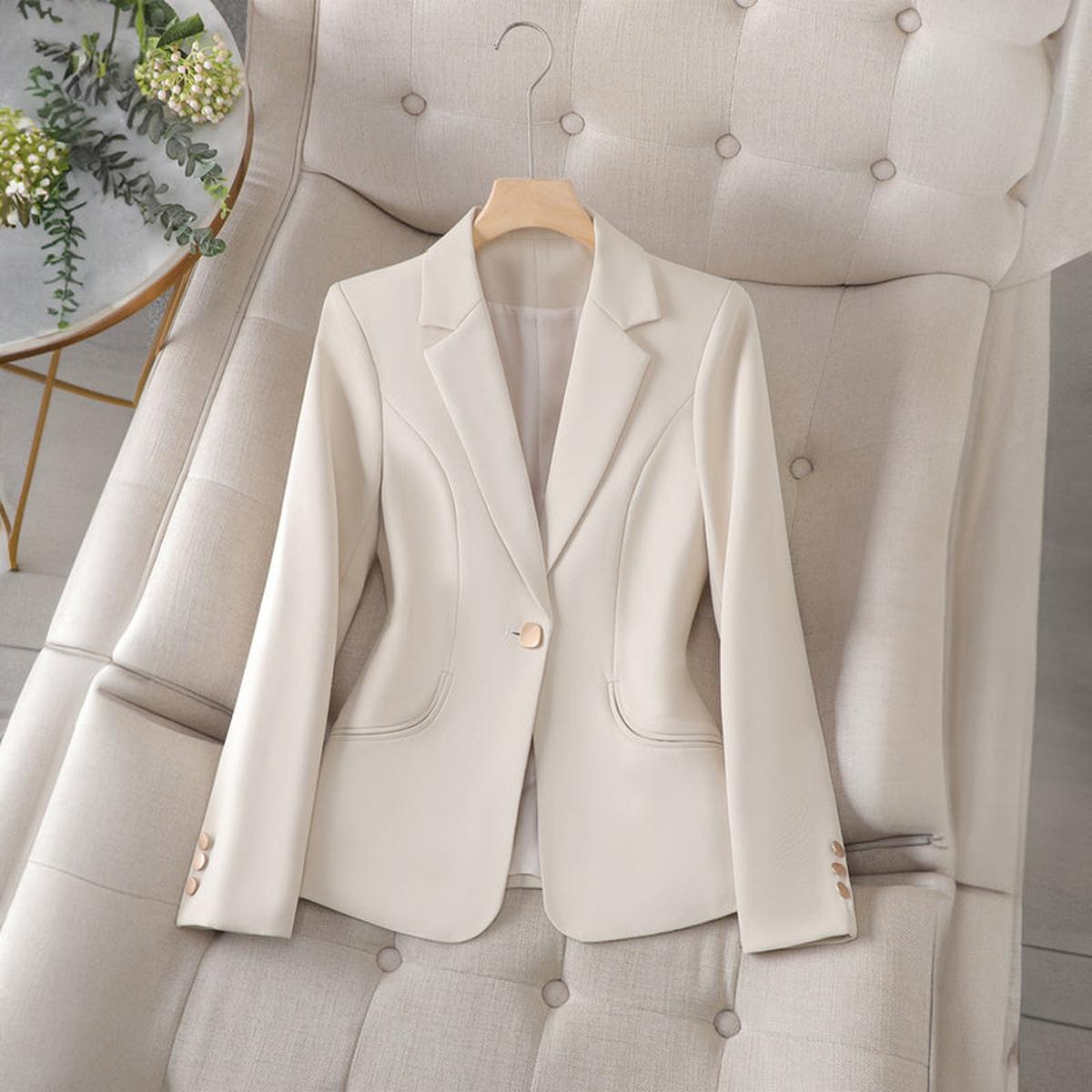 Damen Elegante Arbeitsjacke Figurbetont