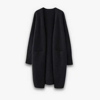 Damen Offener Langcardigan Stil