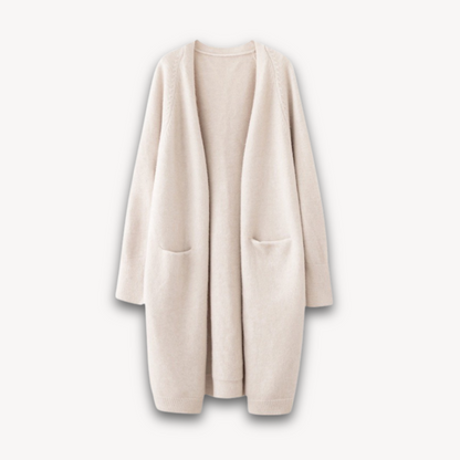 Damen Offener Langcardigan Stil - Eveloria