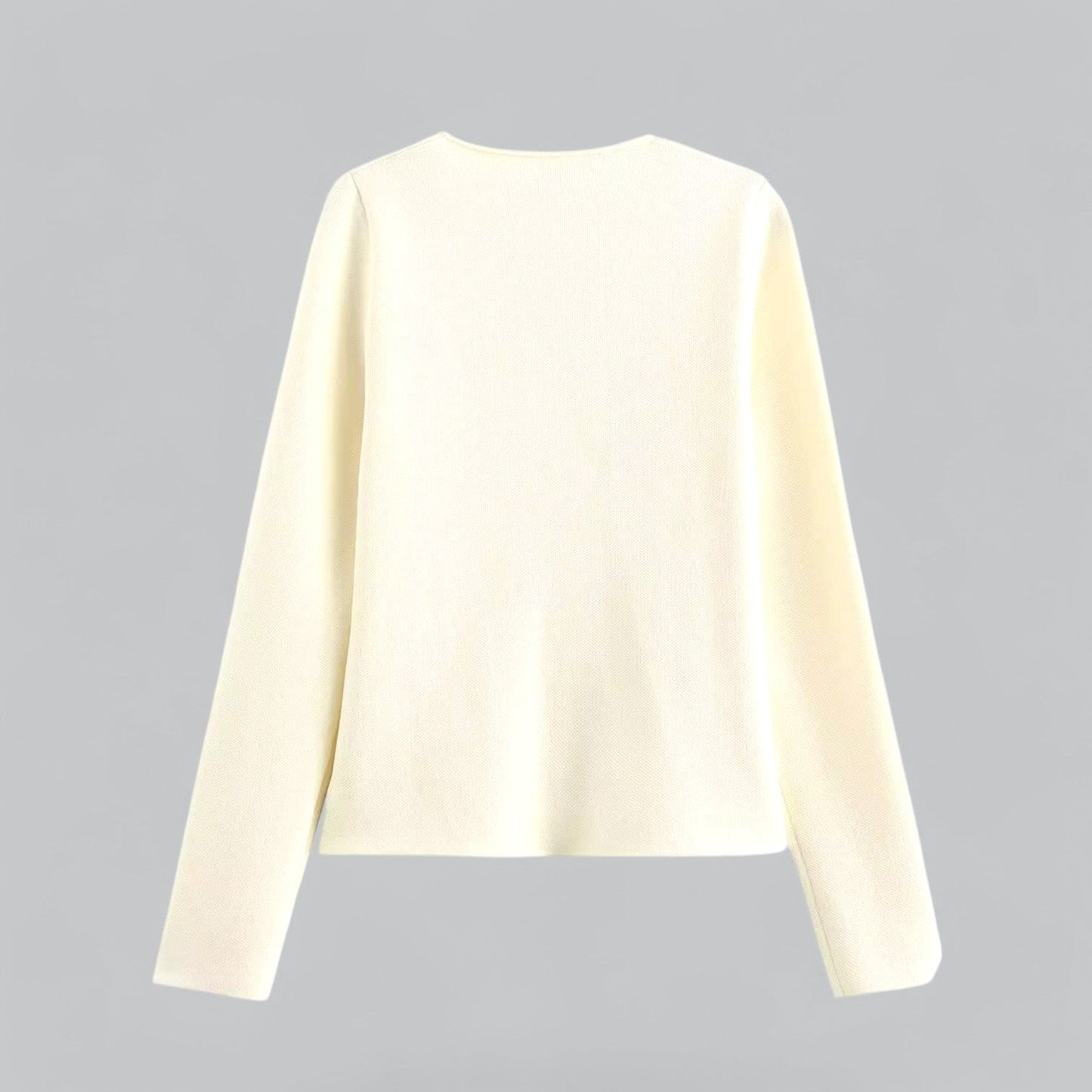 Damen Cardigan Mit Knöpfen Beige