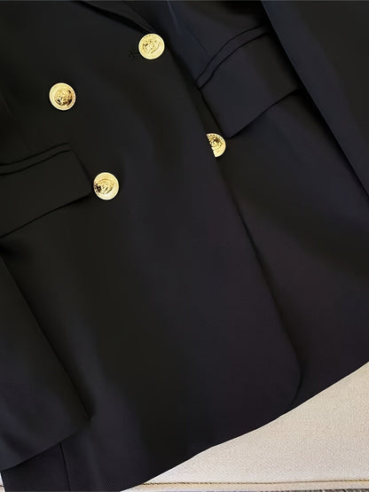 Damen Maßgeschneiderte Doppelreihige Blazerjacke