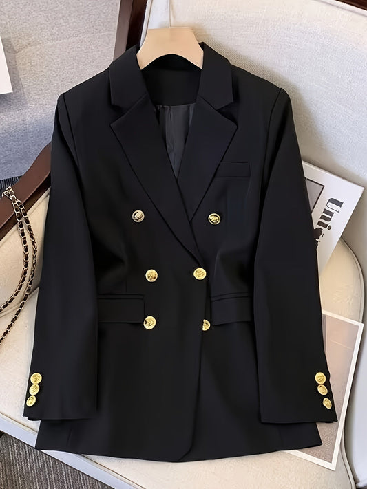 Damen Maßgeschneiderte Doppelreihige Blazerjacke - Eveloria