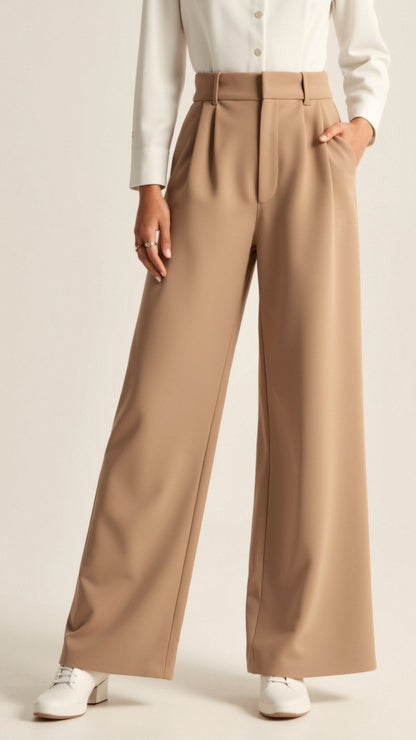 Gabriela Damen Hochtaillierte Weitehose