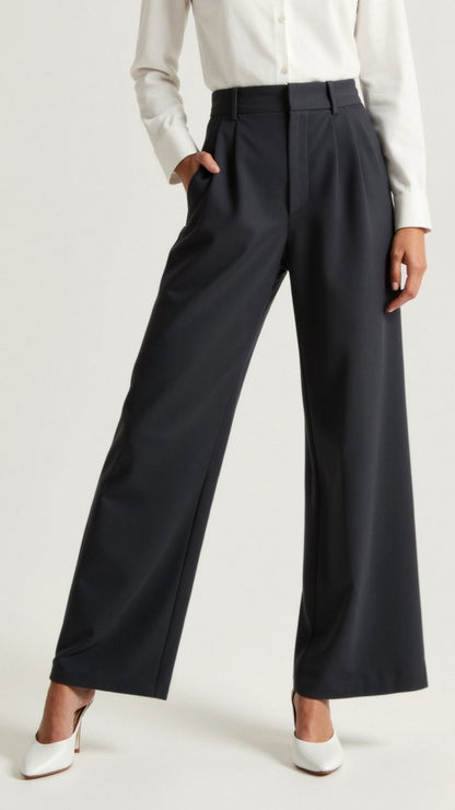 Gabriela Damen Hochtaillierte Weitehose