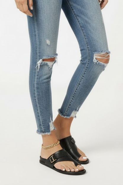 Damen Sommersandalen Schnallenverschluss