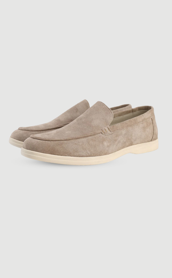 Herren Loafer Wildleder Hochwertig Braun - Norvielle