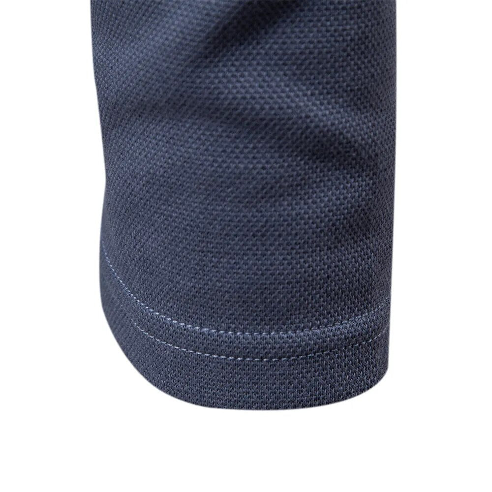 Herren Poloshirt Baumwolle Weiß