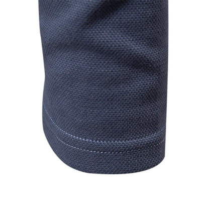 Herren Poloshirt Baumwolle Weiß