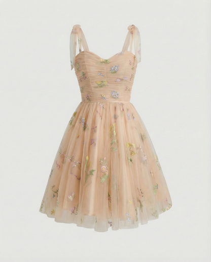 Elegantes Damen Tüll Ballkleid