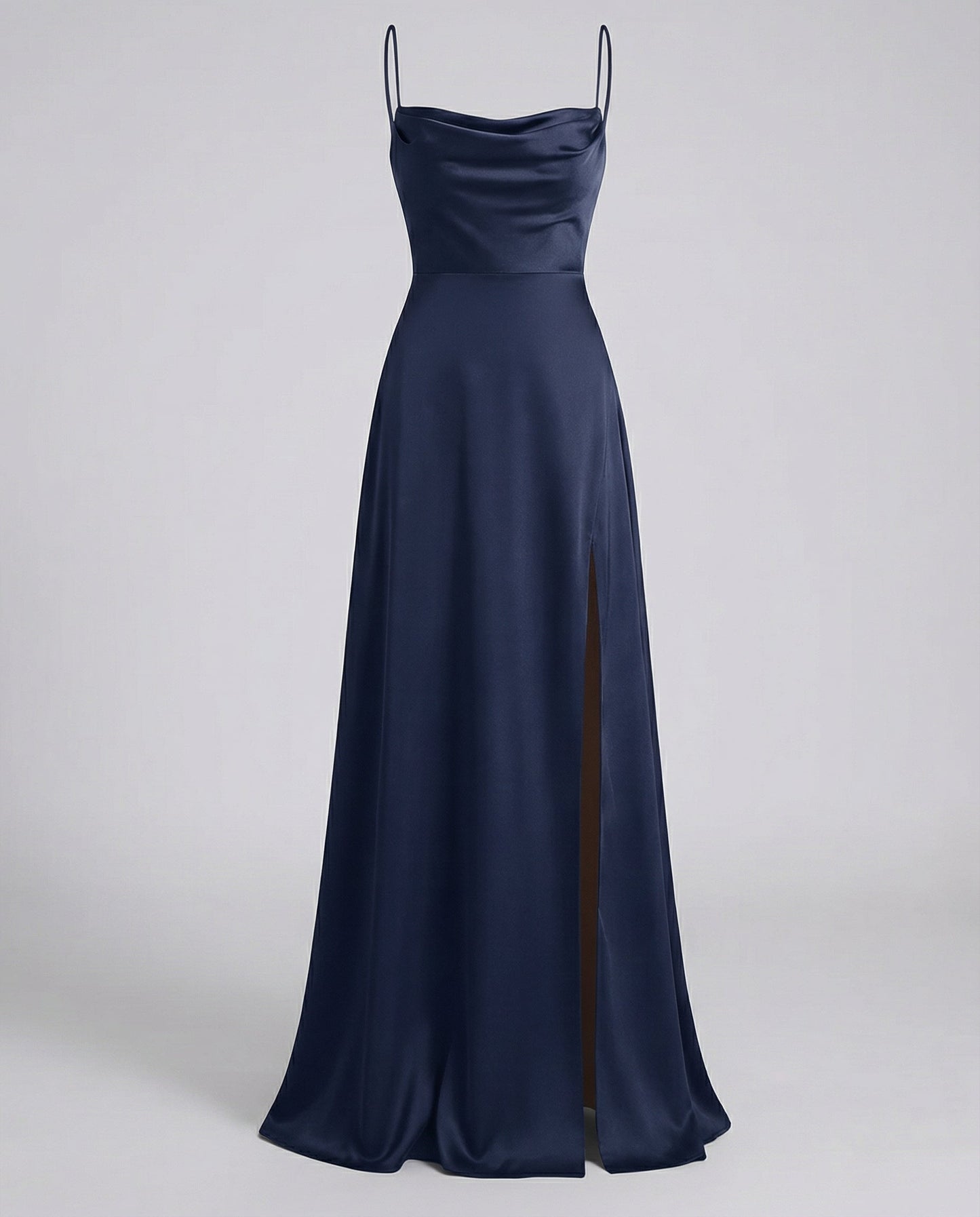 Damen Abendkleid Maxi mit Hochschlitz
