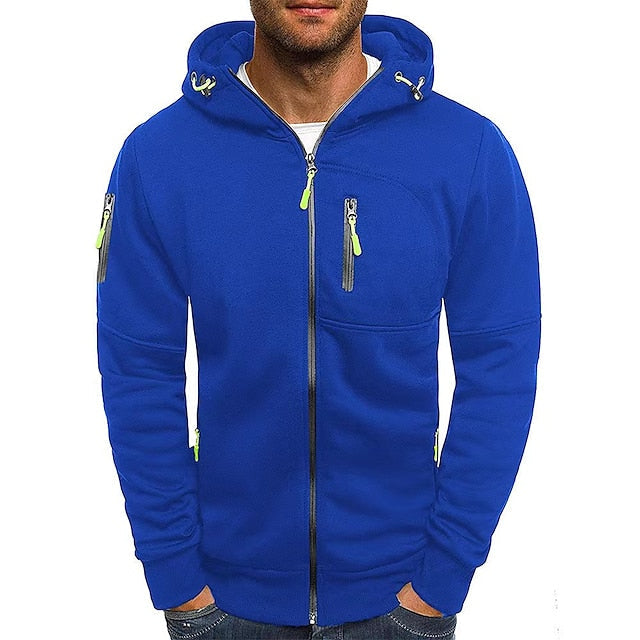 Herren Winterjacke Übergangsmodell Reißverschluss