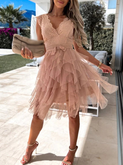 Eveloria Damen Cocktailkleid Elegant für Besondere Anlässe