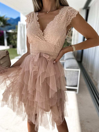 Eveloria Damen Cocktailkleid Elegant für Besondere Anlässe
