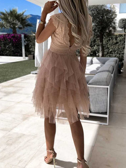 Eveloria Damen Cocktailkleid Elegant für Besondere Anlässe