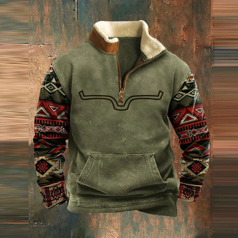 Eveloria Herren Zip-Jacke Normale Passform - Eveloria