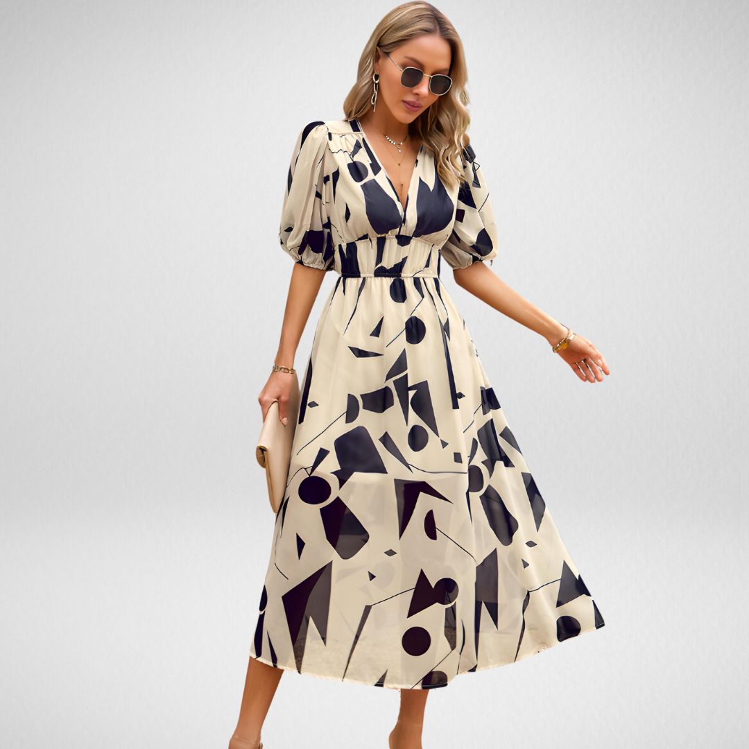 Eveloria Damen Midi-Kleid Juliet