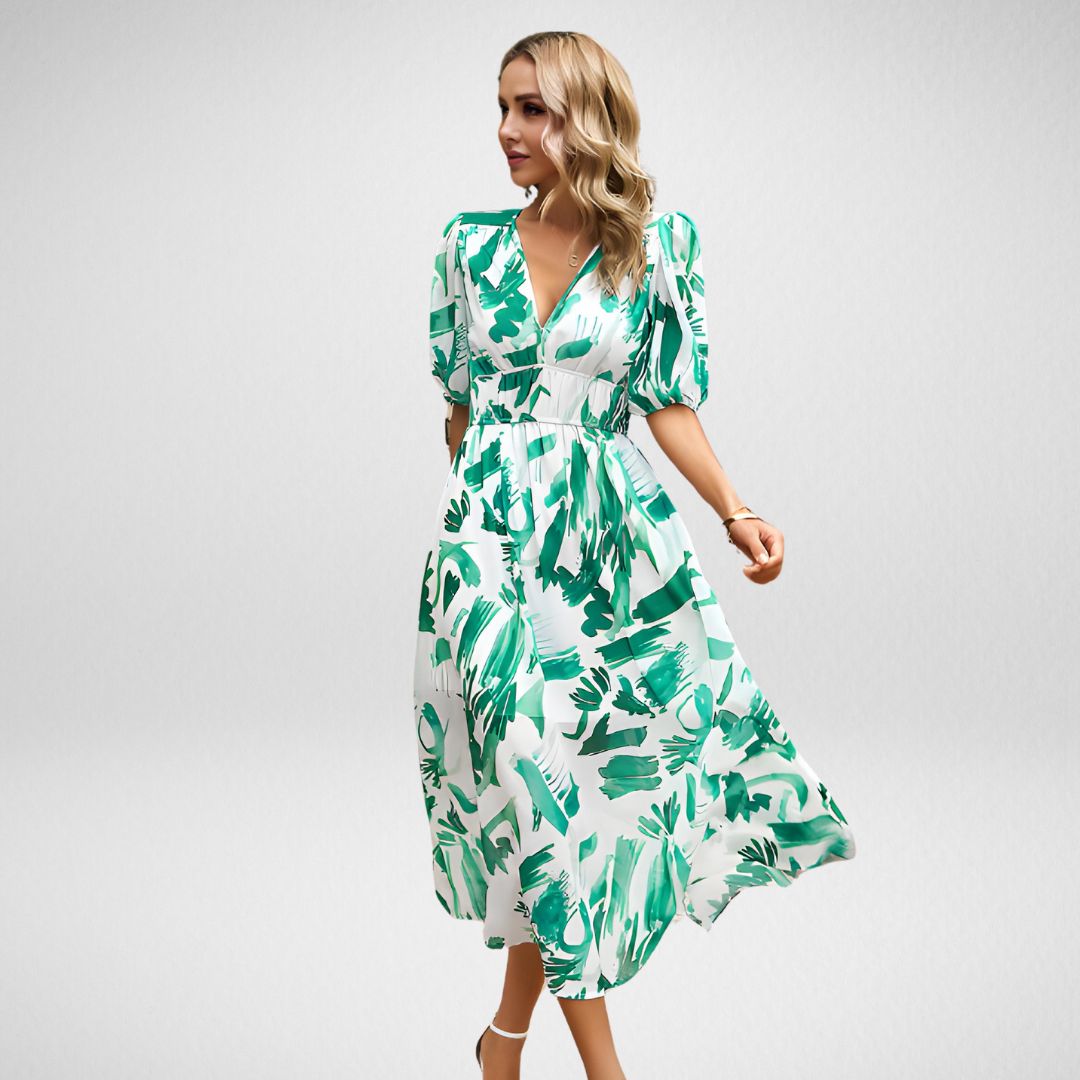 Eveloria Damen Midi-Kleid Juliet