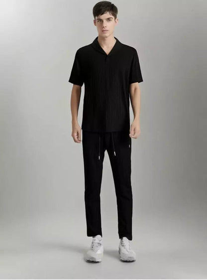 Männer Kurzarmhemd und Hose Sommer Set - Eveloria