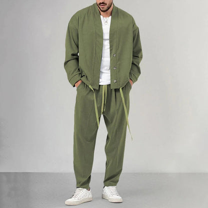 Männer Overshirt Jogginghose Set Zweiteilig - Eveloria