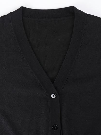 Eveloria Damen Bolerojacke Knopfverschluss