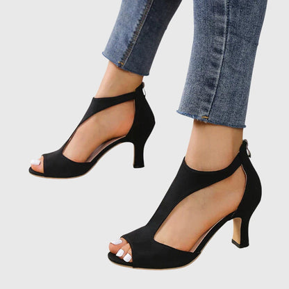 Damen Sandaletten Offene Zehenpartie Frühlingslook